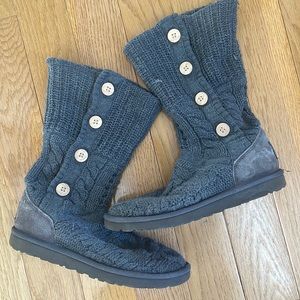 Knit Ugg boots
